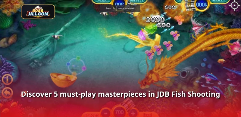 Discover 5 must-play masterpieces in JDB Fish Shooting